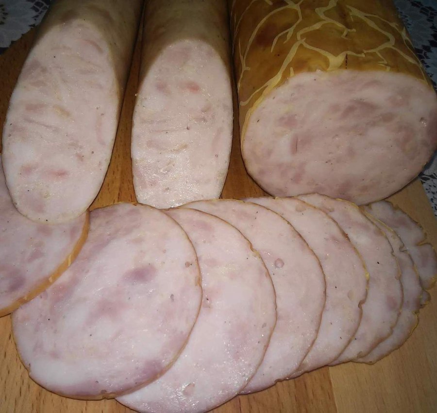 Домашняя куриная колбаса