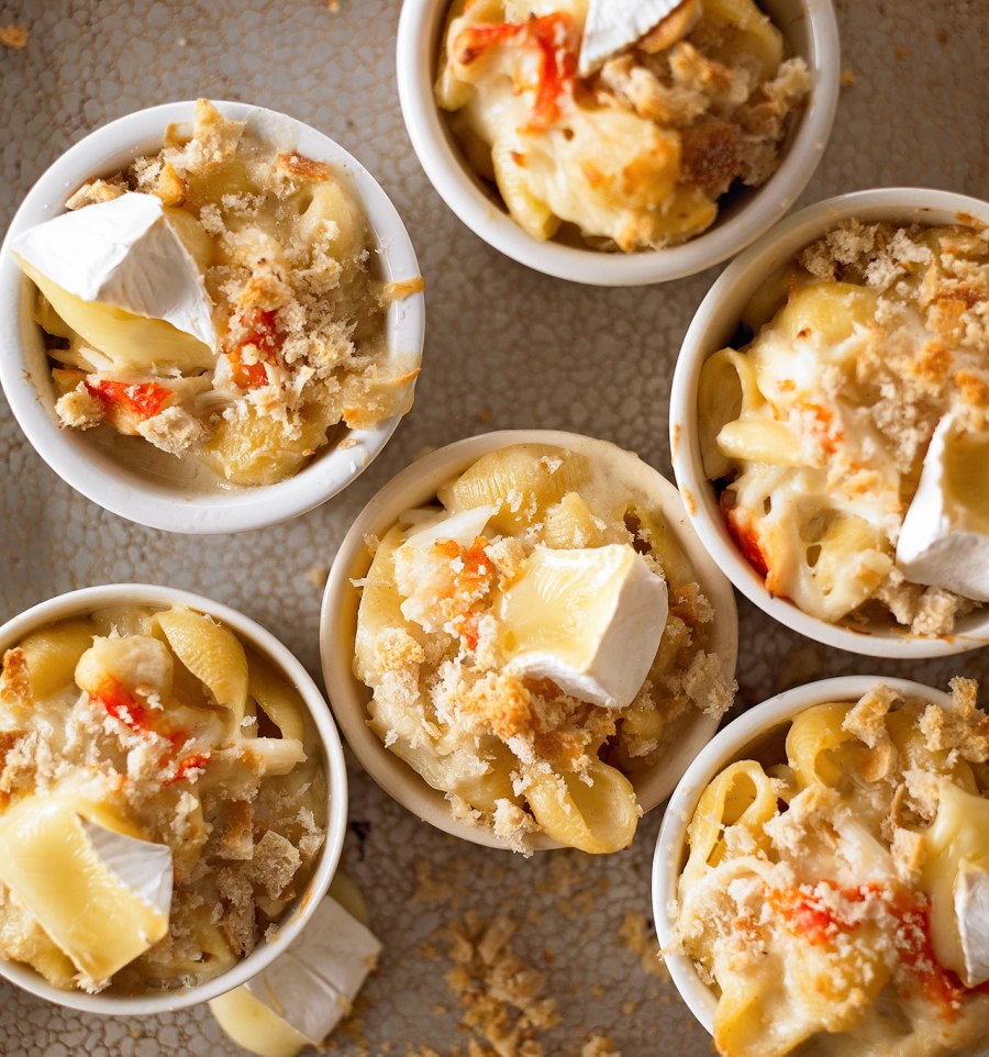 Паста с сыром Бри