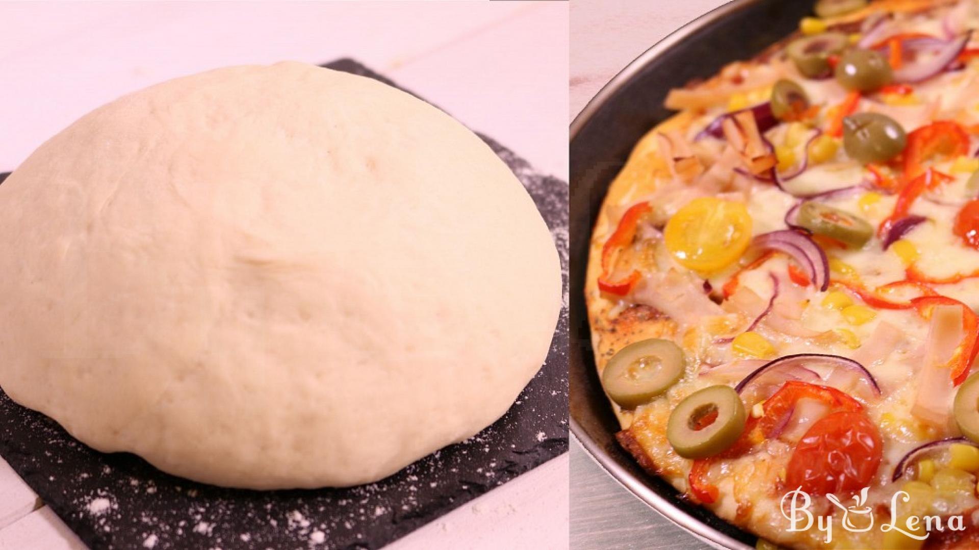 жидкое тесто для пиццы в духовке на кефире быстрого приготовления без дрожжей в духовке фото 42