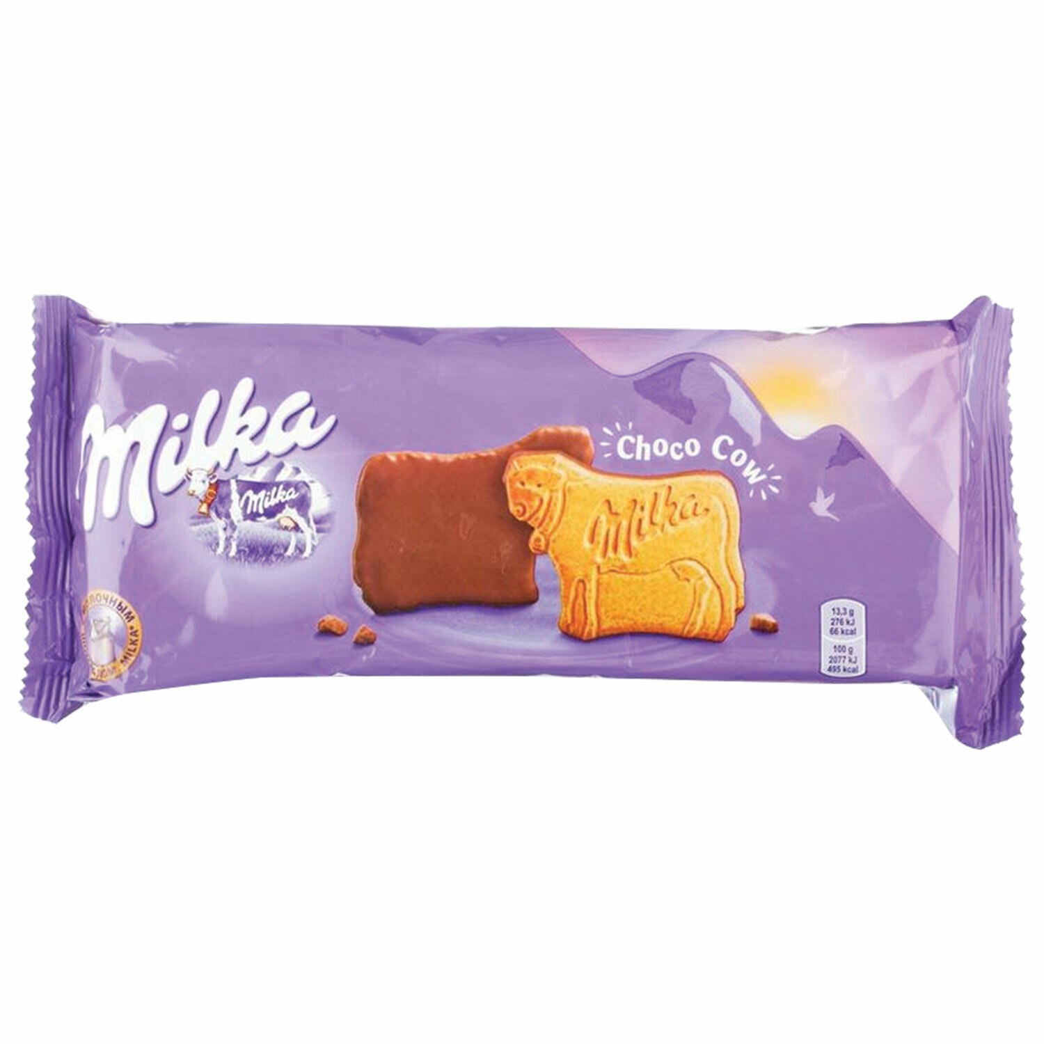 Печенье Milka с молочным шоколадом 200г