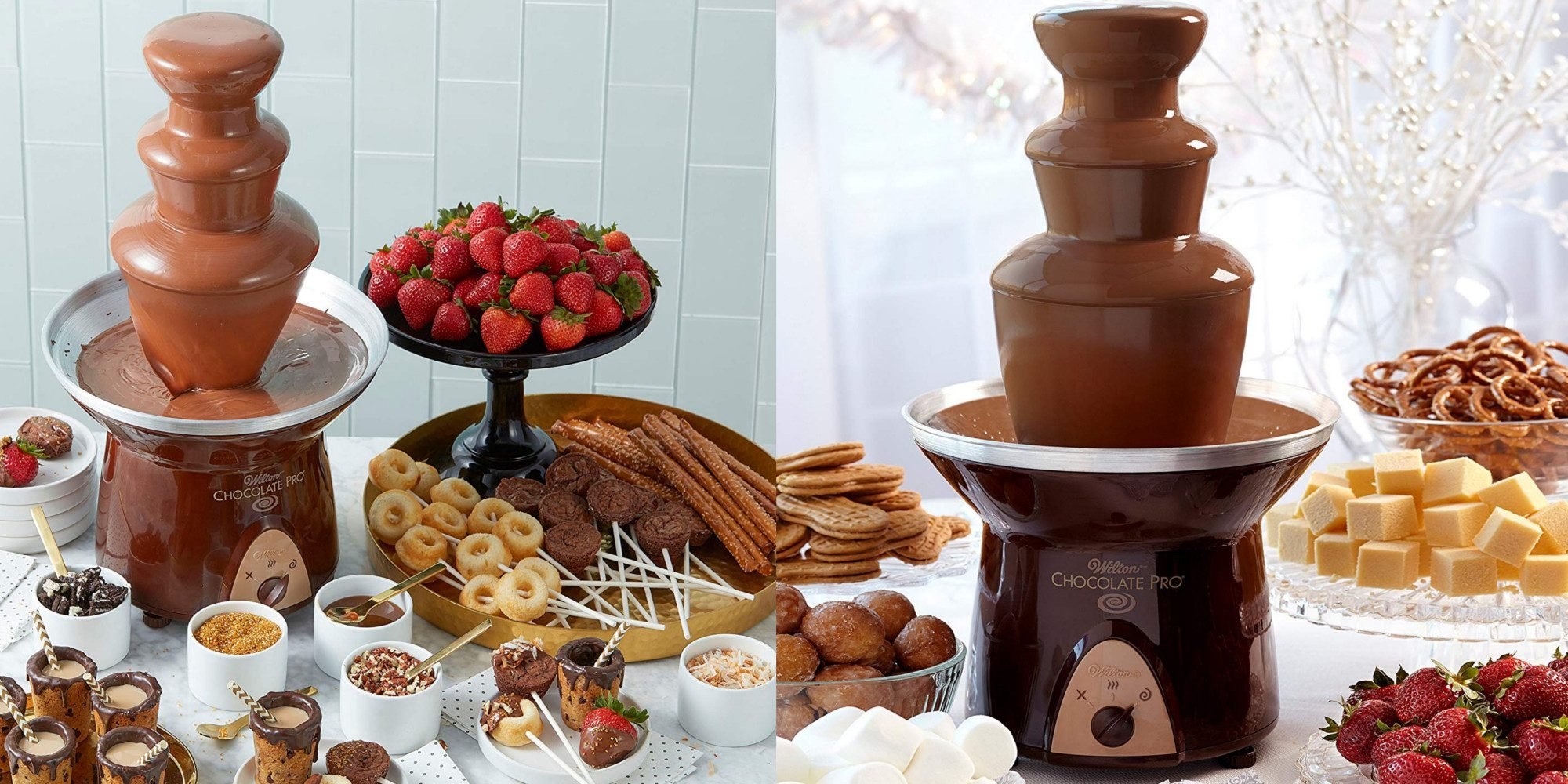 Шоколадный фонтан фондю Chocolate Fondue