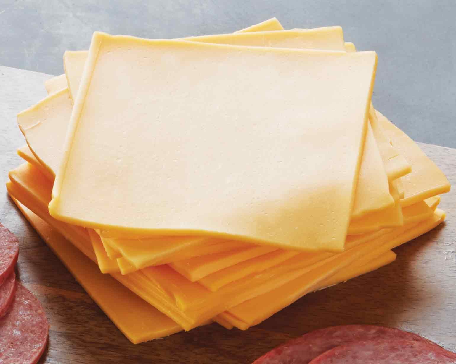 Сыр для бургеров фото пластинками