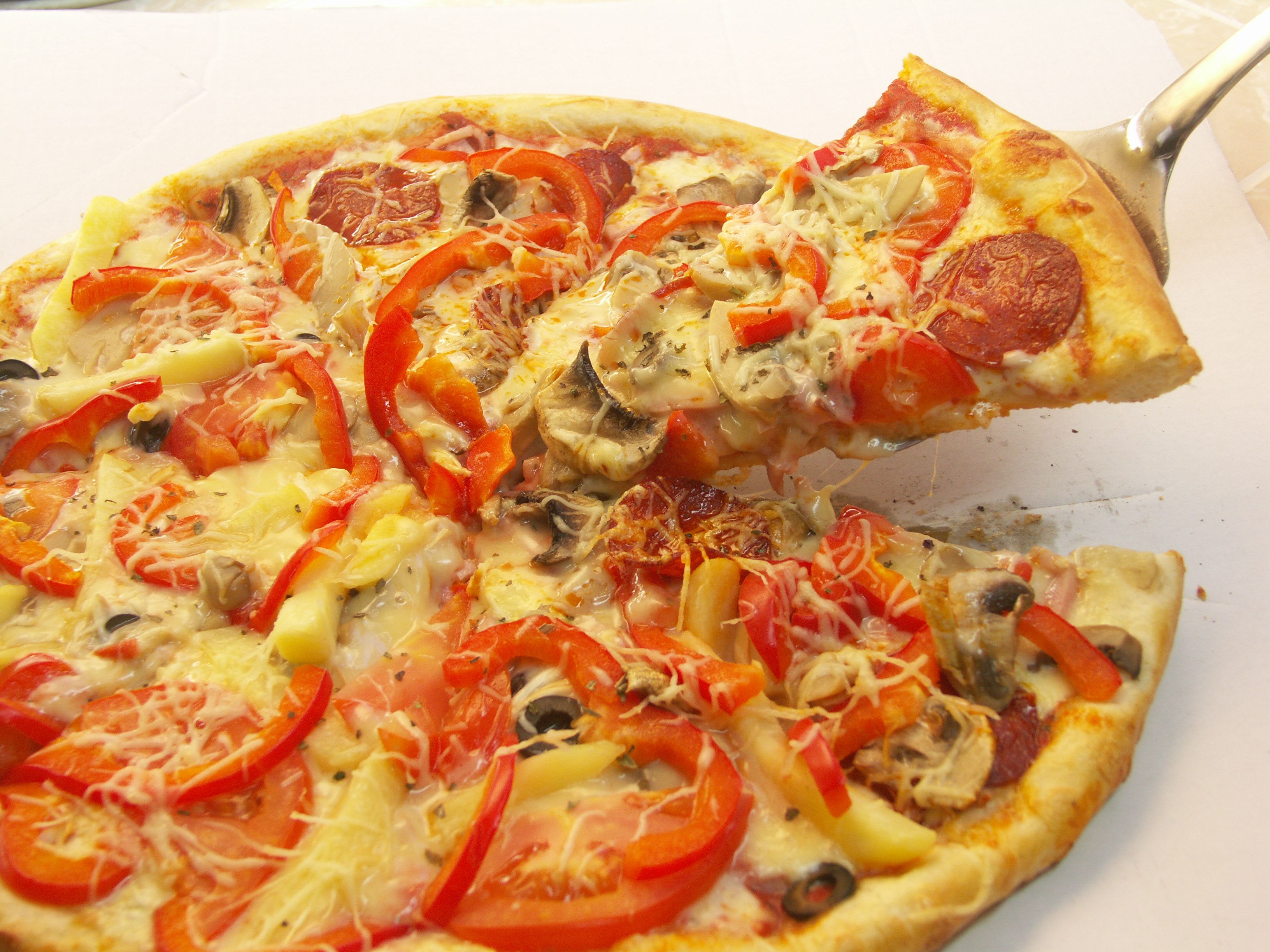рецепт пиццы с луком и перцем фото 8