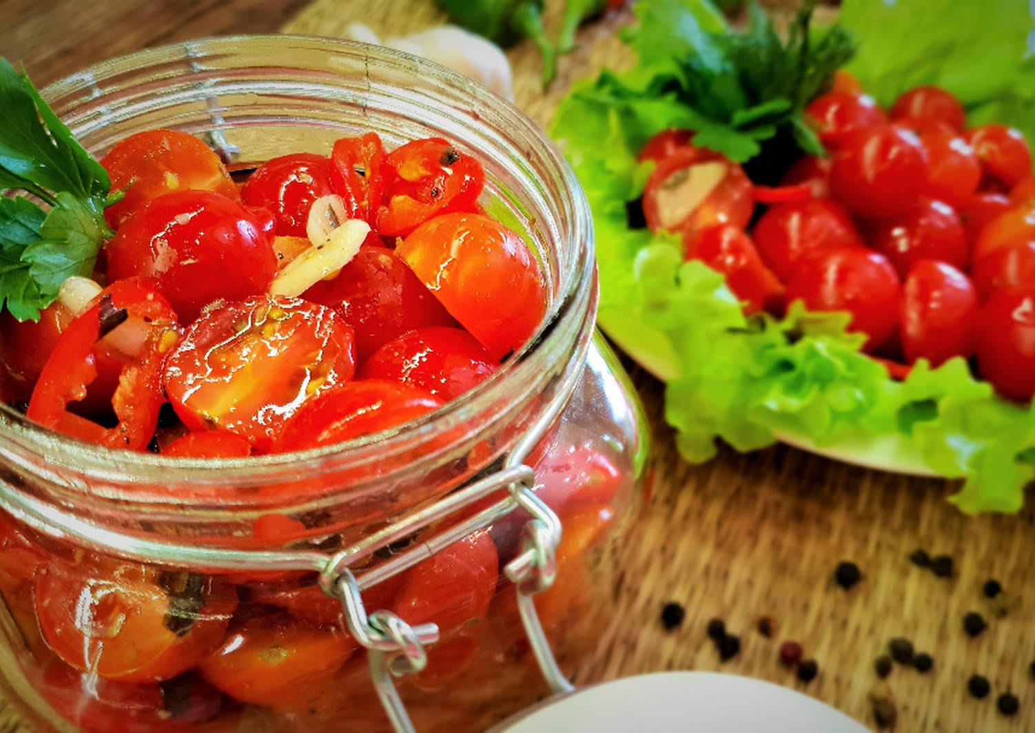 Рецепт вкусных маринованных помидор на зиму