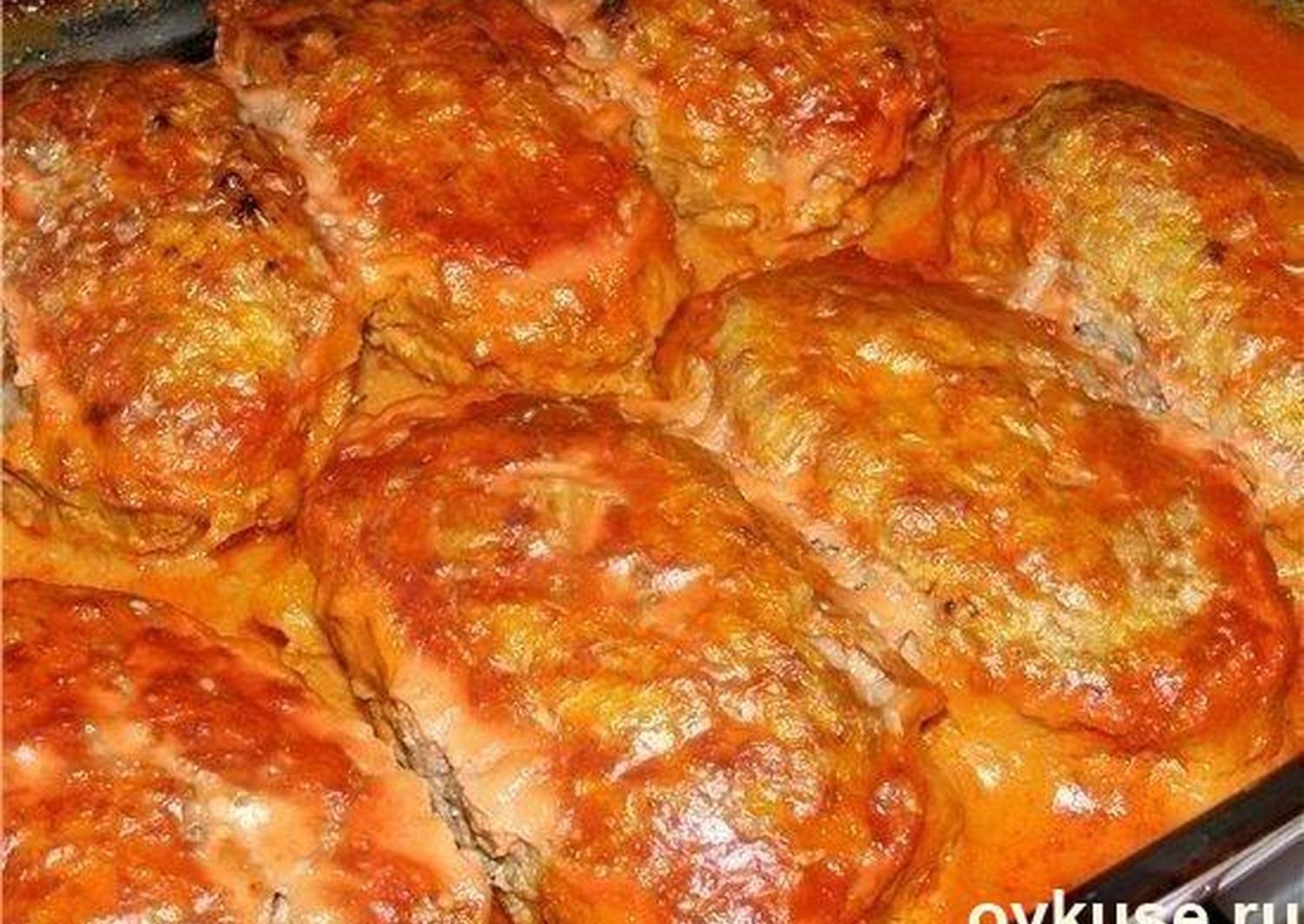 Ленивые голубцы с капустой рисом и фаршем в духовке