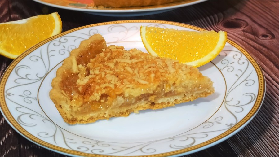 Лимонник пирог песочный