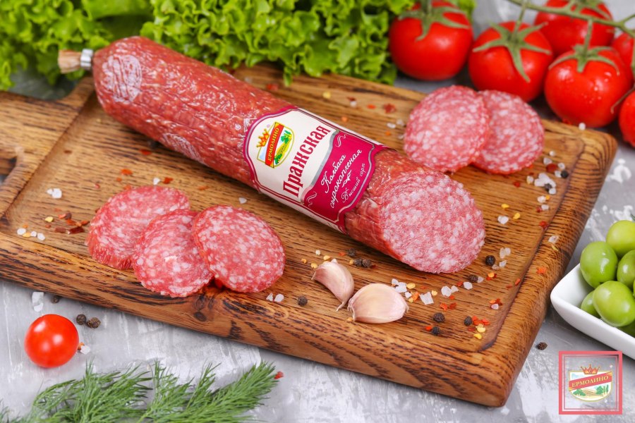 Сырокопченая колбаса Гродненского мясокомбината