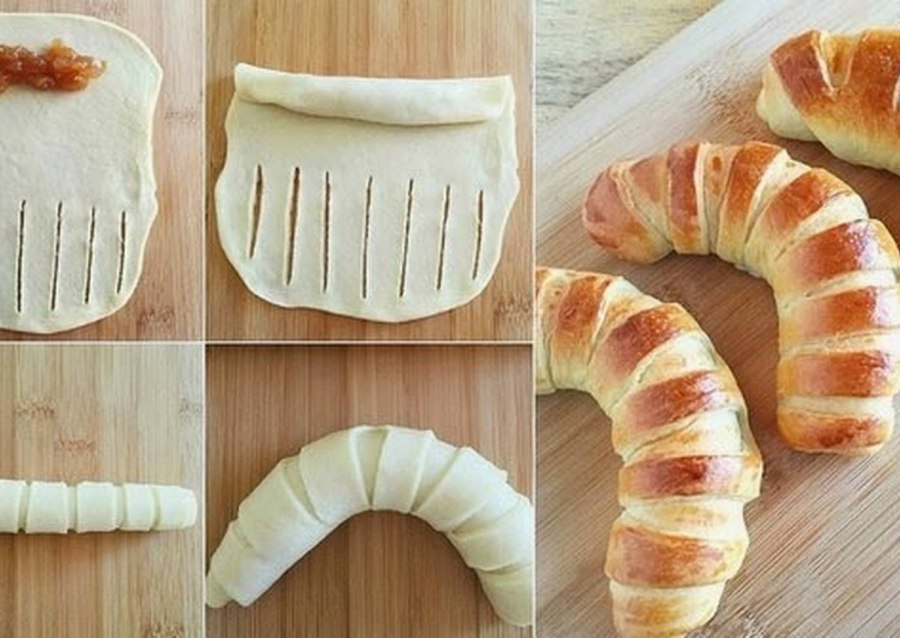 Булочки с повидлом формы