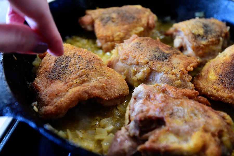 Куриная грудка с рисом и овощами