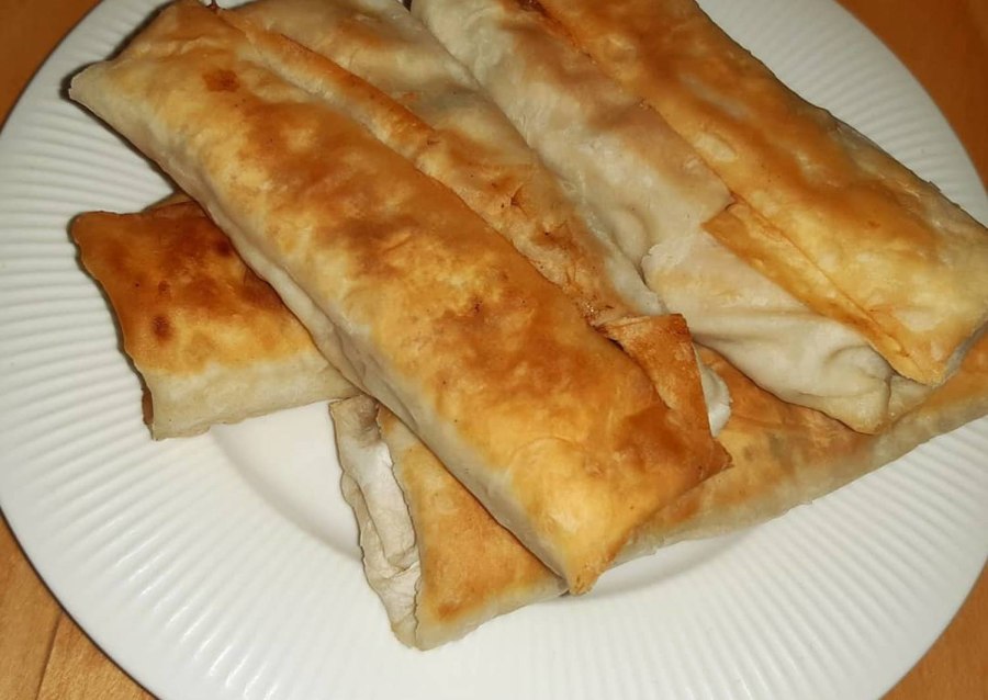 Пирожки из лаваша с фаршем