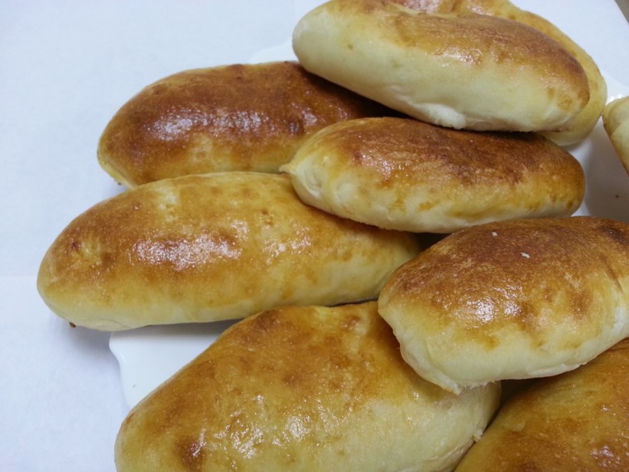 Пирожки с картошкой и яйцом