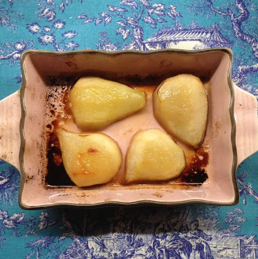 Карамелизированные груши