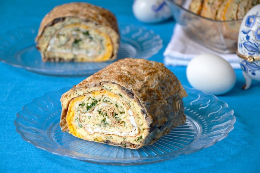 Куриные Рулладини с грибами