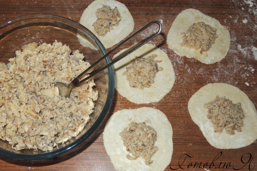 Вареники с сыром
