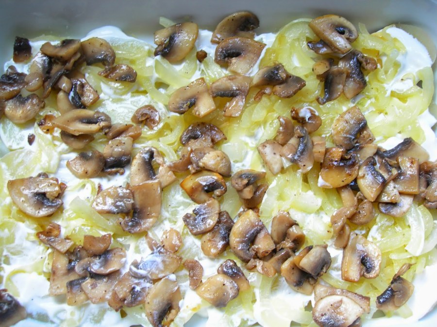 Рыжики с картошкой
