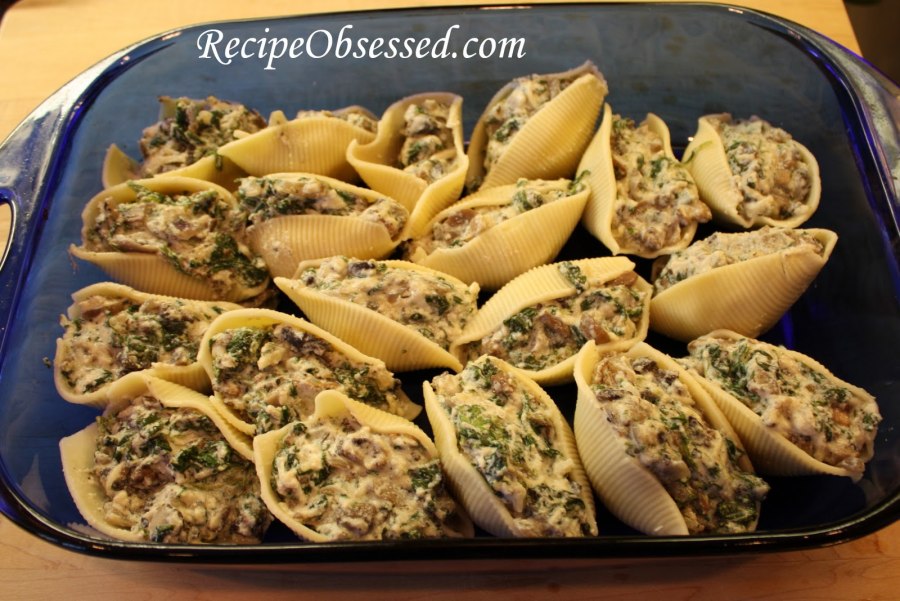 Макароны Феллини фаршированные
