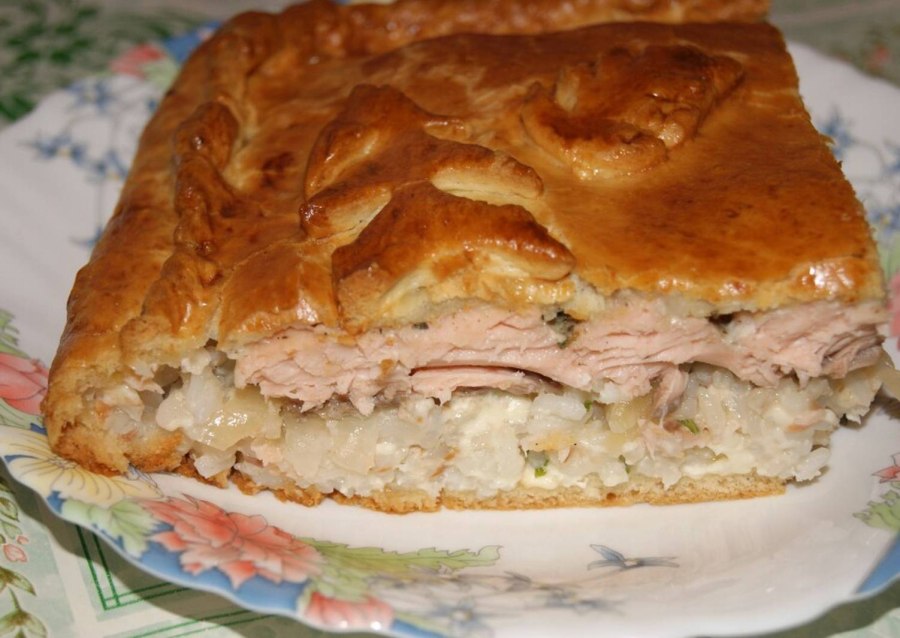 Рыбный пирог