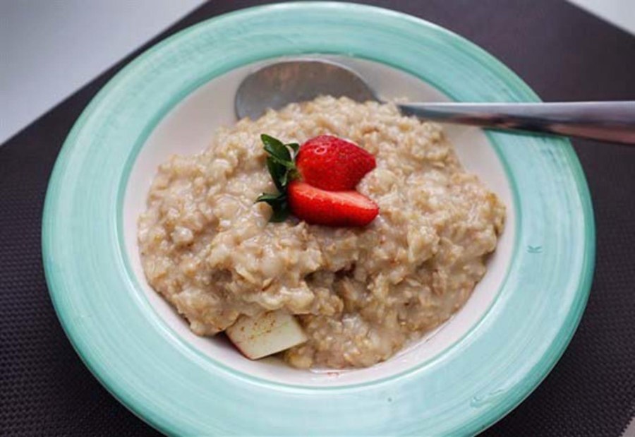 Розовая каша