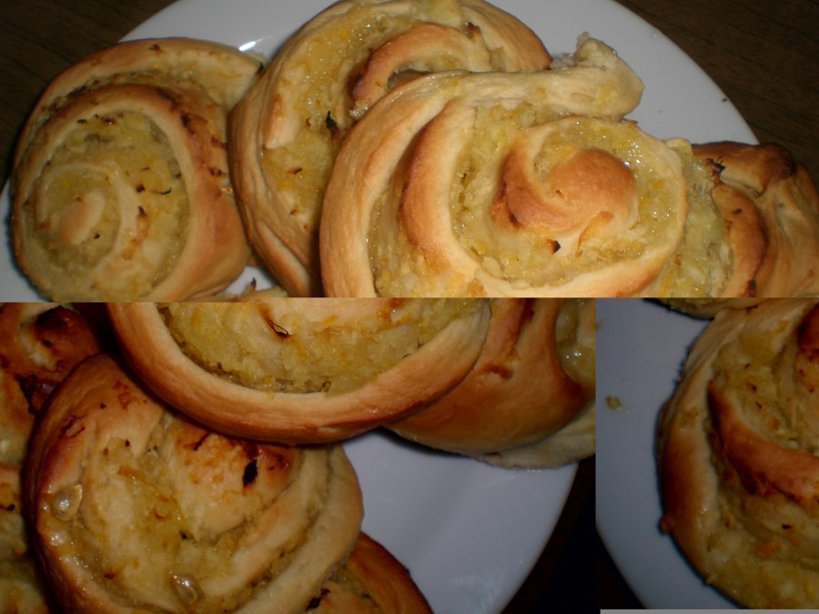 Плюшка с лимоном