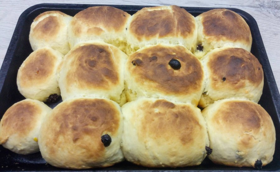 Булочки с лимонным конфитюром
