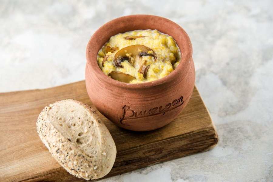 Пшенная каша с курагой и чернослив