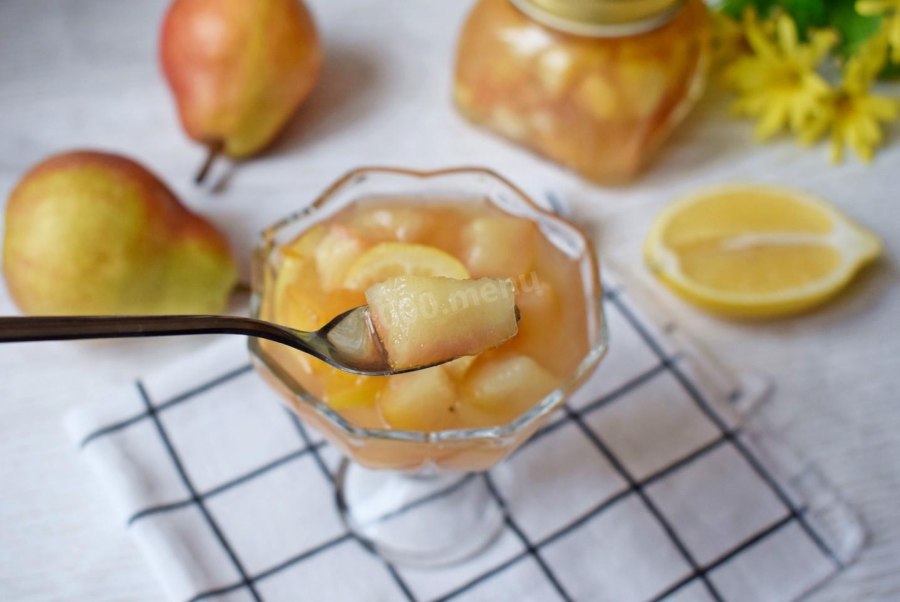 Варенье из айвы с косточками