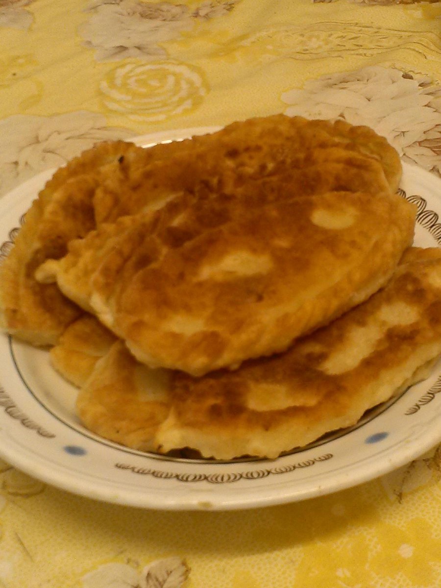 Чебурята с картошкой