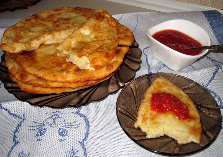 Чебупели с картошкой