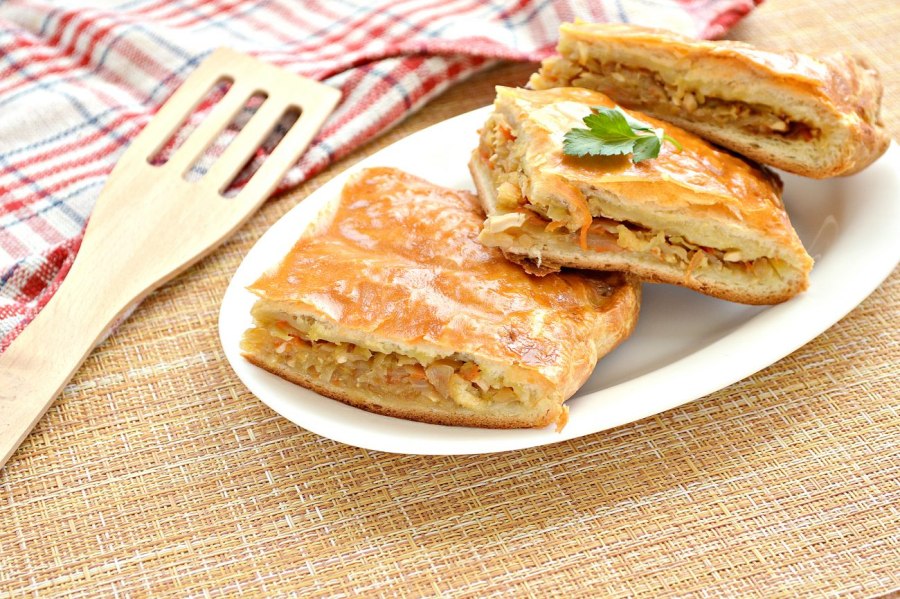 Пирог с капустой