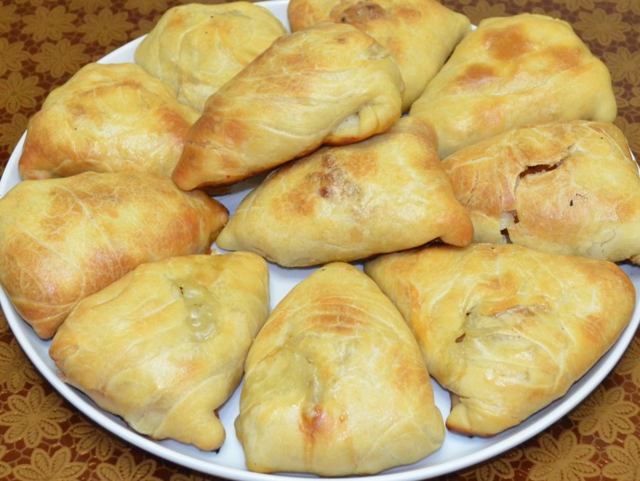 Узбекские пирожки с тыквой