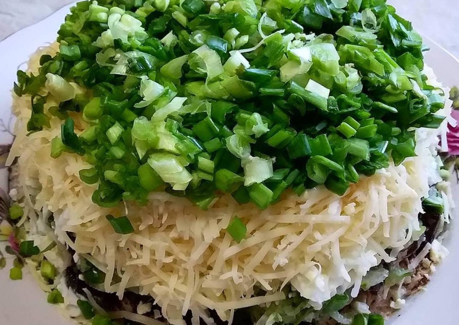 Вкусный салат курица грибы огурец