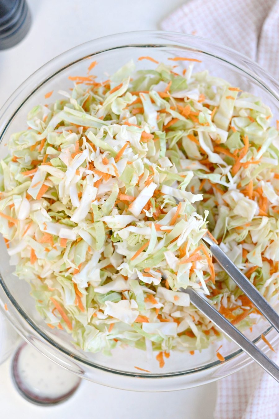 Салат с капустой и морковью