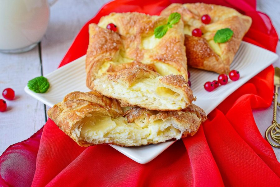Татарская ватрушка с мясом