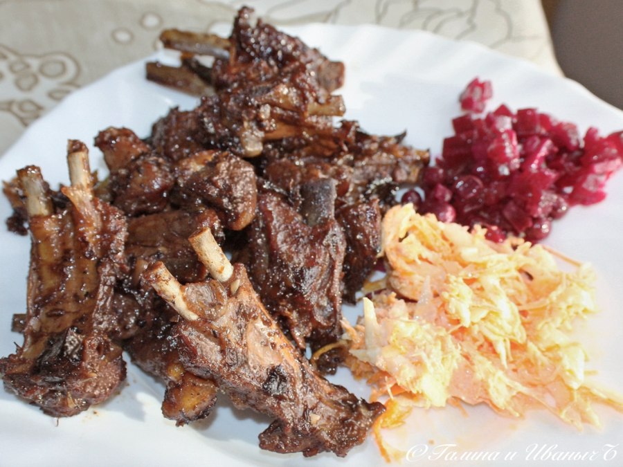 Баранья корейка ягненка