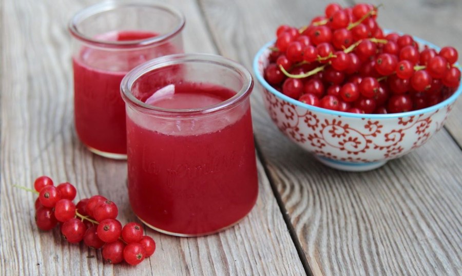 Желе из красной смородины без варки