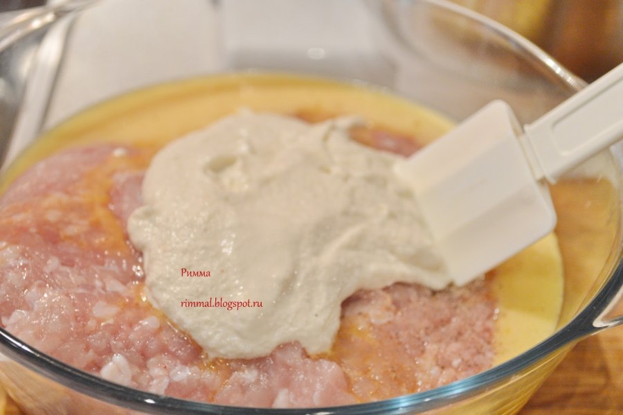 Куриное суфле с сыром и прованскими травами
