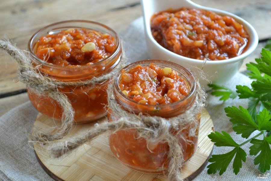 Аджика из кабачков