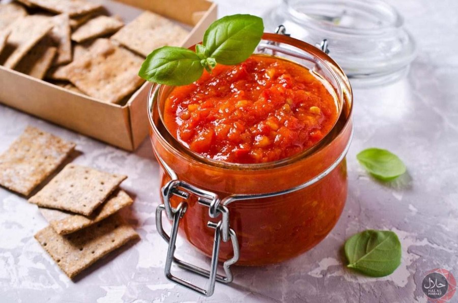 Кабачковая икра аджика