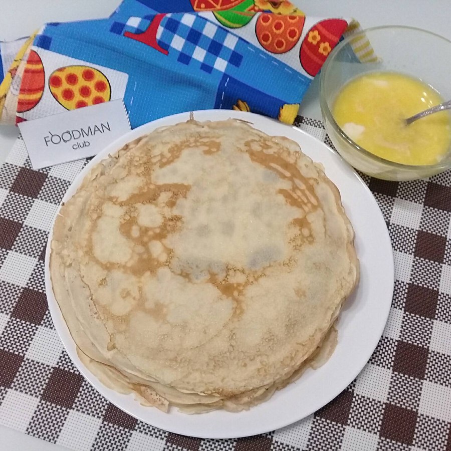 Блины с икрой