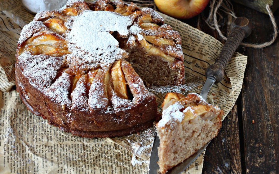 Венгерский пирог с яблоками