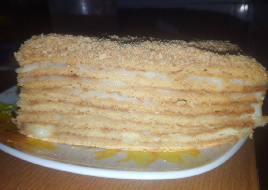 Торт медовик Рыжик