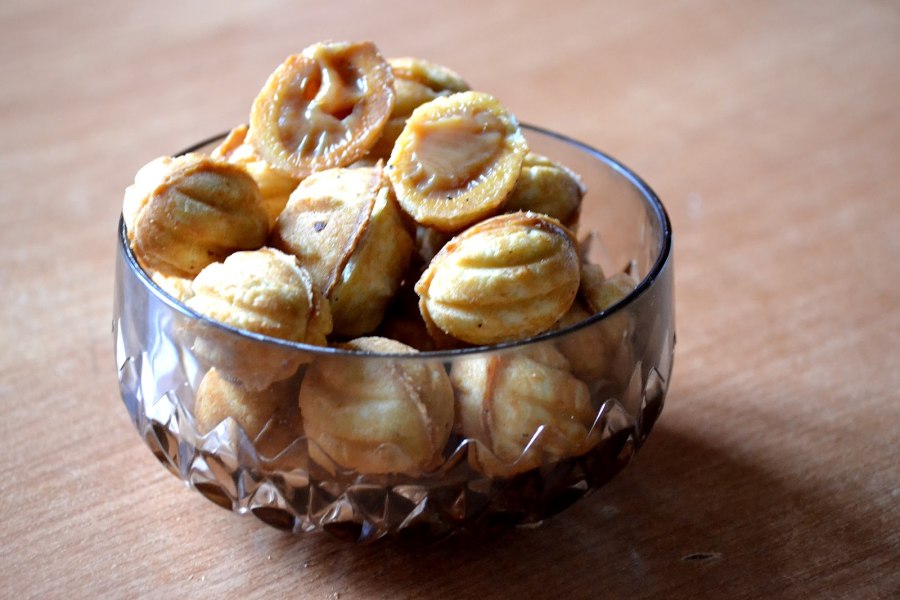 Бовы со сгущенкой