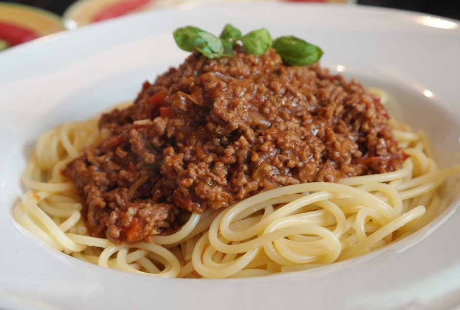 Макароны по флотски Spaghetti bolognese