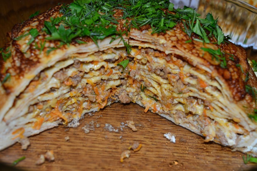 Торт печеночный без моркови