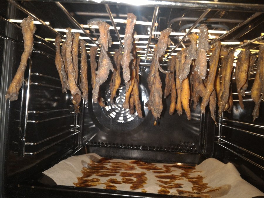 Вяленая курица в духовке