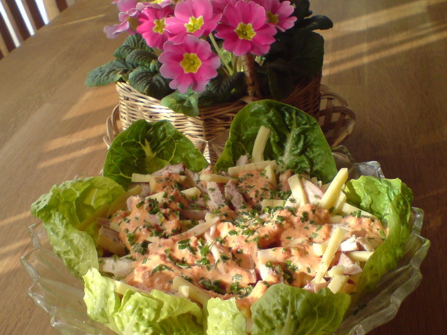Салат картофельный по-чешски