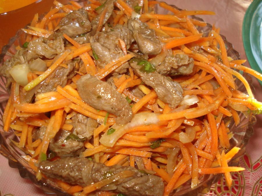 Корейский салат Хе