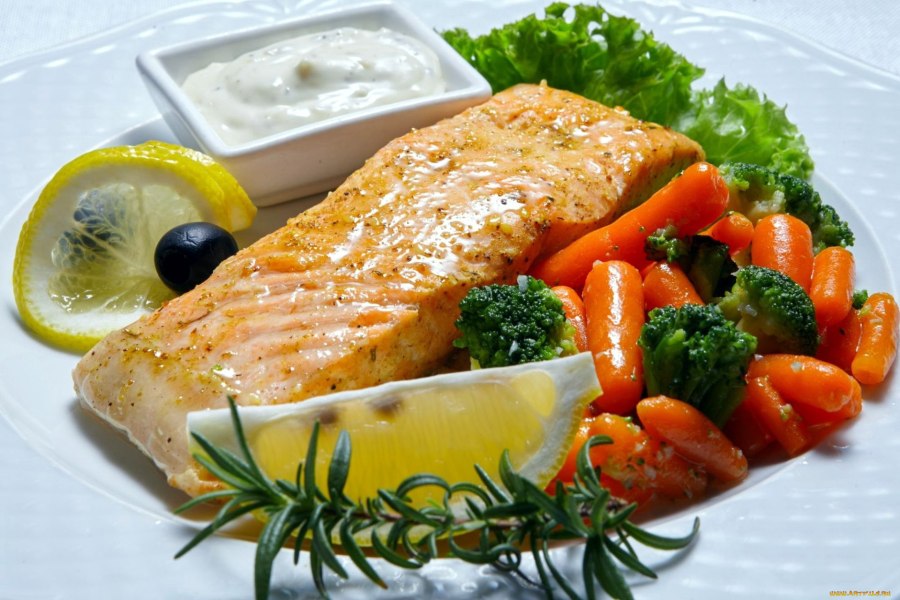 Рыба скумбрия запеченная