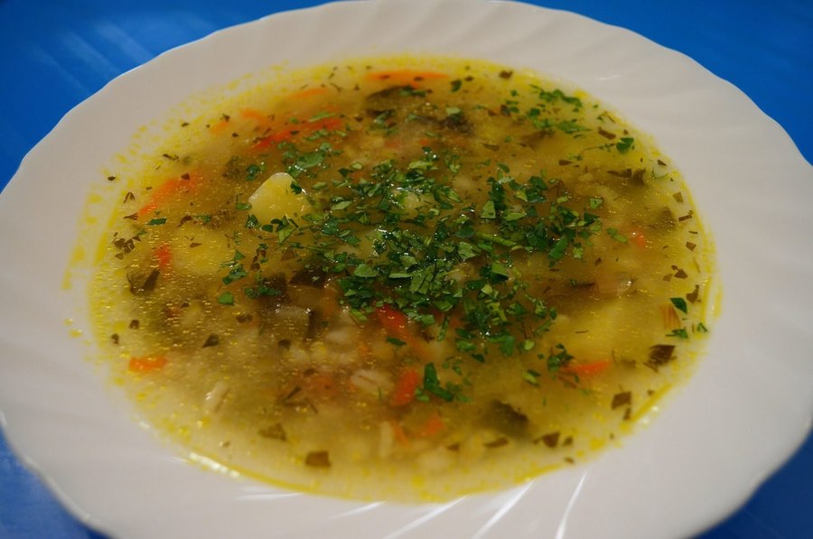 Рассольник с капустой