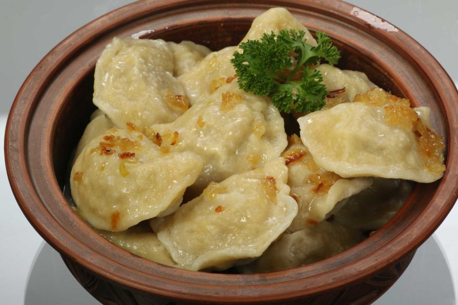 Вареники с черникой ~ 450г